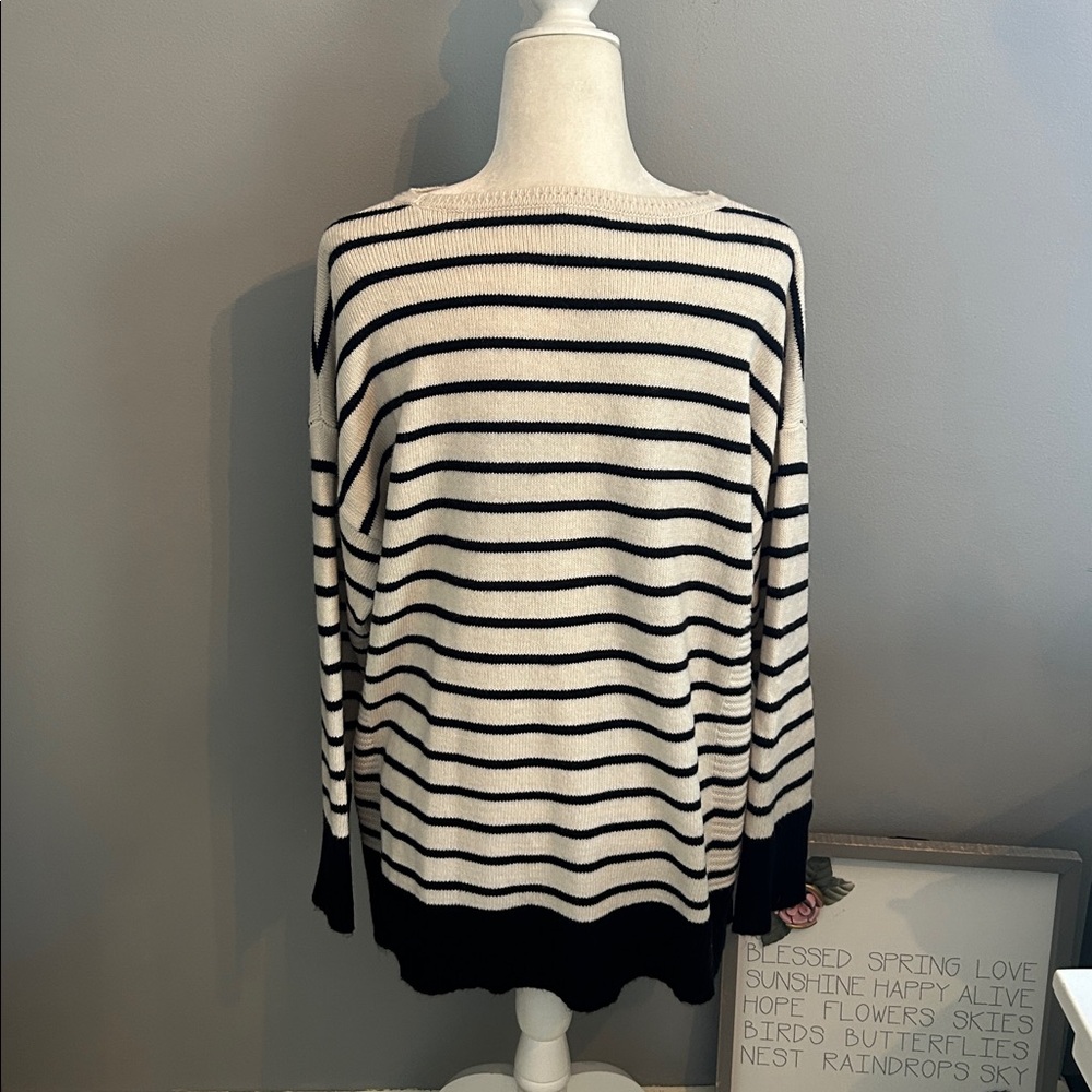 Chico’s Striped Sweater - Picture 5 of 7